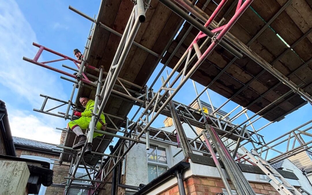 First Temporary Roof of 2025 Goes Up